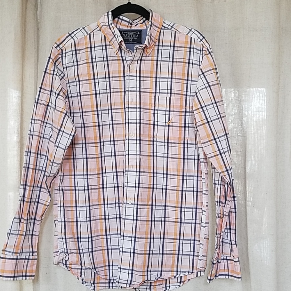 Men's Nautica button front shirt Medium